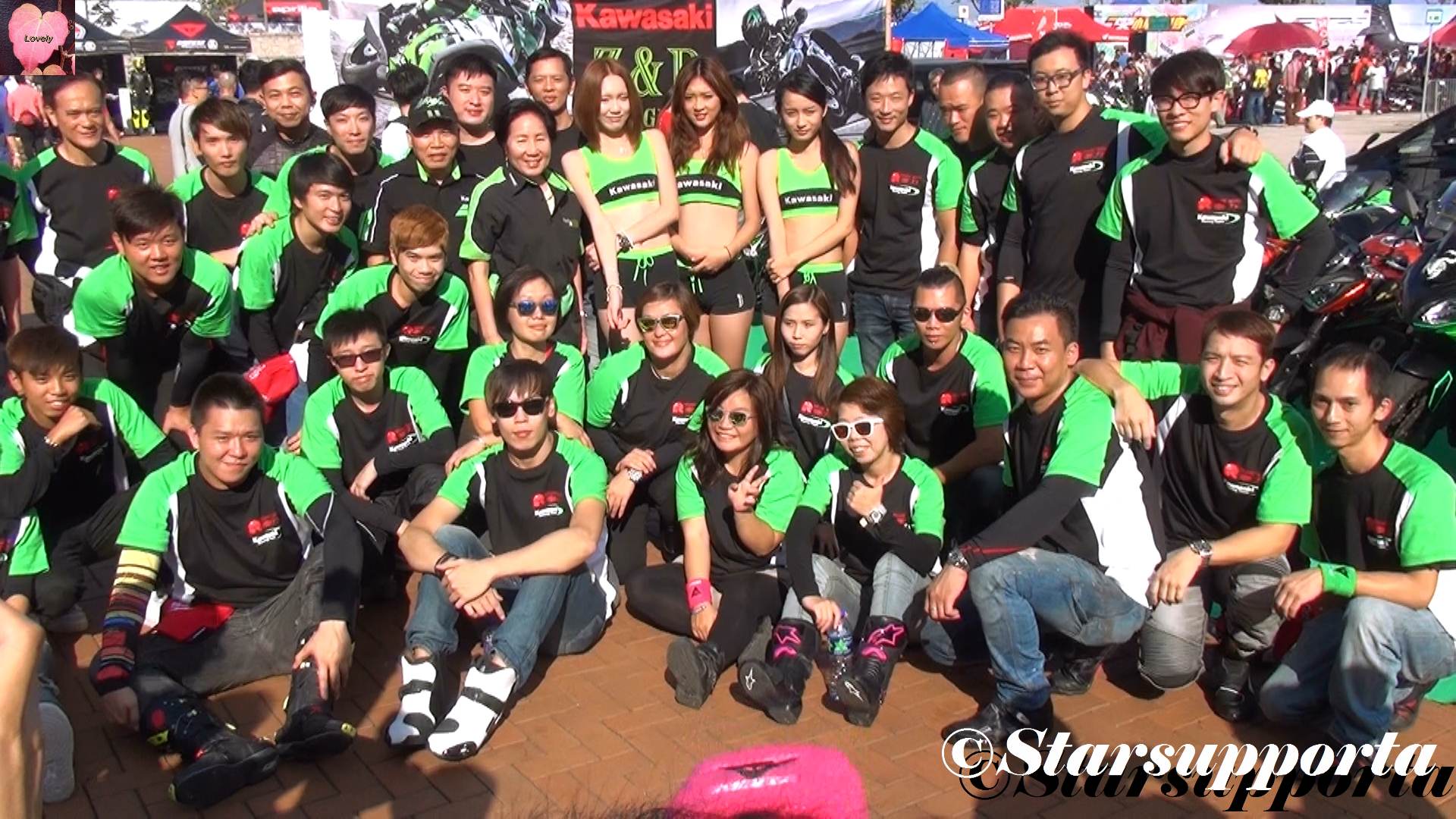 20141123 香港電單車節 - Kawasaki @ 香港中環